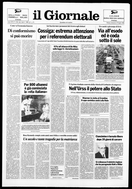 Il giornale : quotidiano del mattino